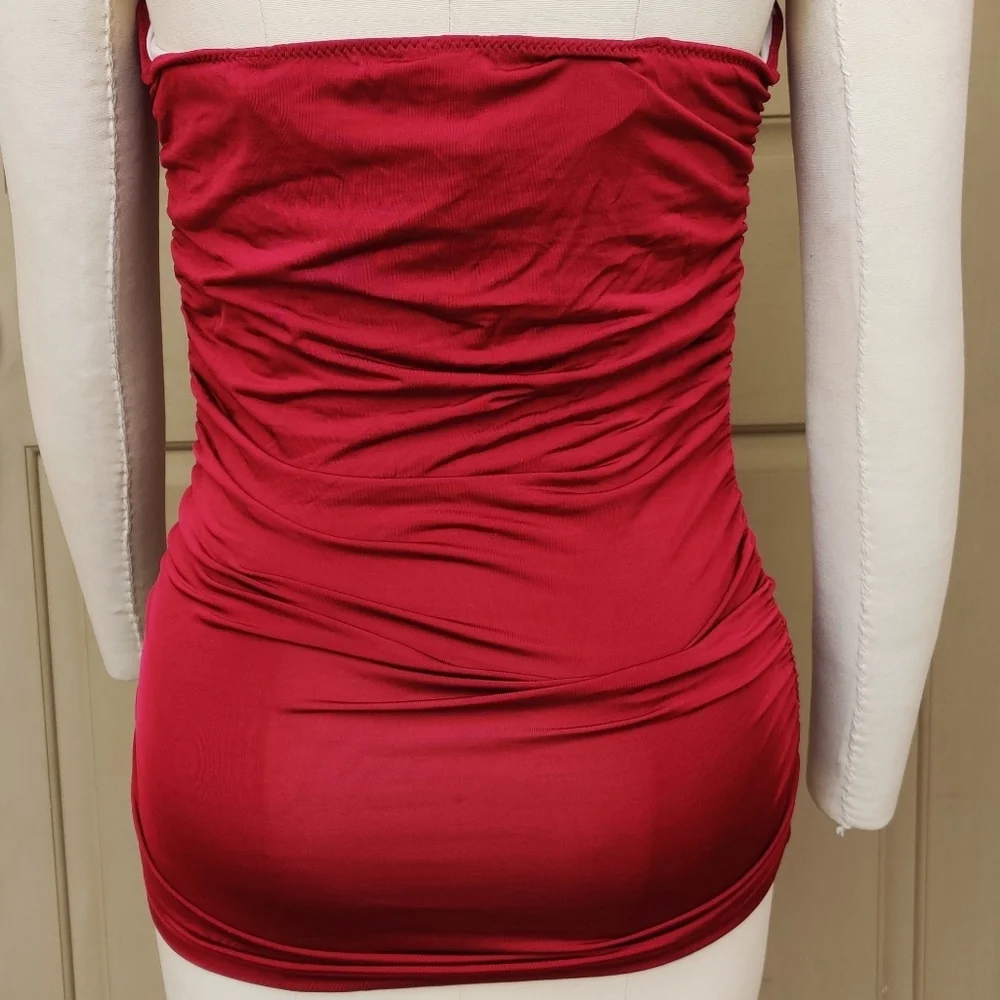 Victoria's Secret IPEX Brick Red Swim Top 34C - Picture 3 of 5